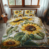 Set di Biancheria da Letto Bee-Flower Serenade 3 Pezzi