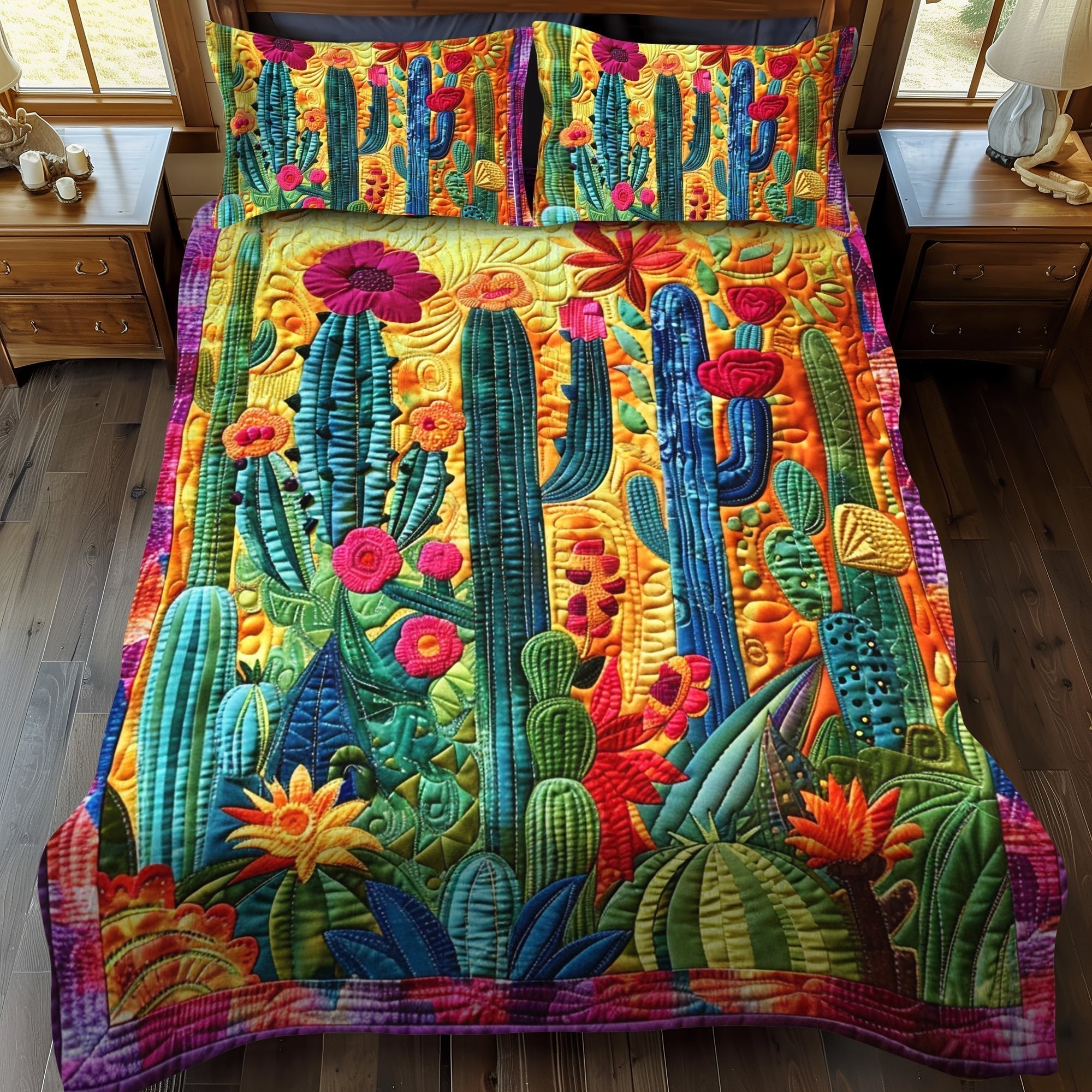 Set di Biancheria da Letto Cactus