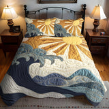 Set di Biancheria da Letto 3 Pezzi Ocean Sunrise