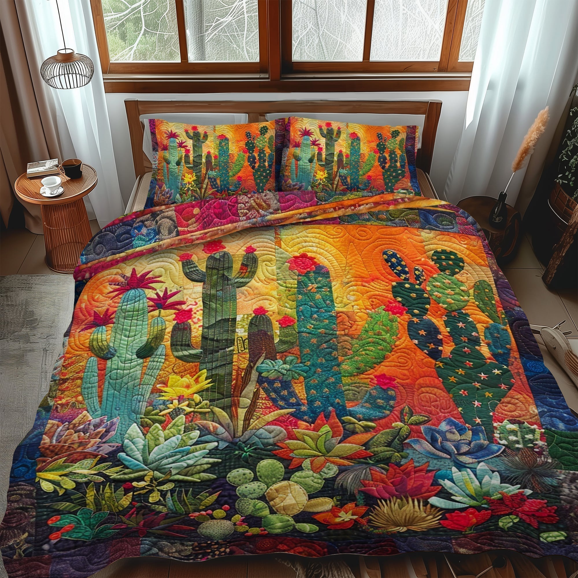 Set di Biancheria da Letto Cactus