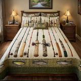 Set di Biancheria da Letto Vintage a 3 Pezzi