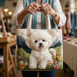 Borsa a Spalla Trapuntata per Amanti dei Cani