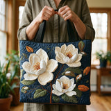 Borsa a Spalla Trapuntata Elegante Magnolia